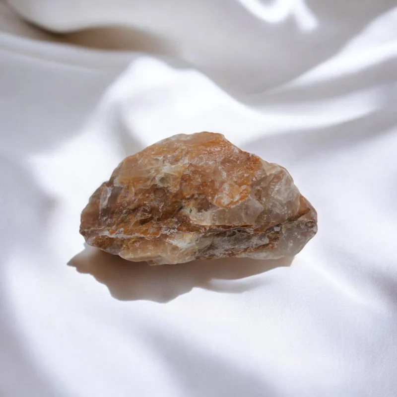 Citrine Natural Chunk - 1.3kg, raw Citrine gemstone with golden hues, enhancing energy and emotional balance.