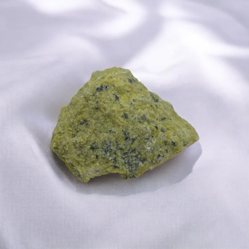 A natural Lizardite chunk with soothing green tones, ideal for emotional balance, inner peace, and positive energy in any space.