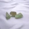 A small green Calcite chunk with soft green tones, ideal for renewal, emotional balance, and positive energy in any space.