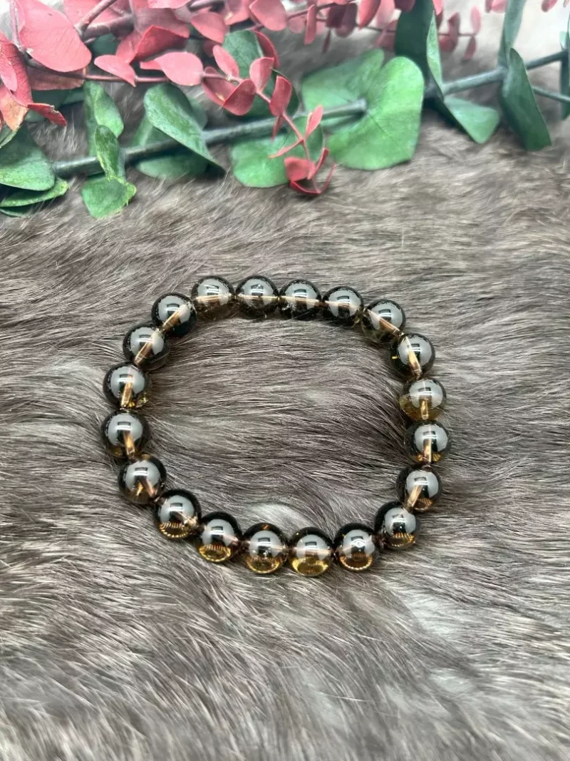 10mm Smoky Quartz Bracelet