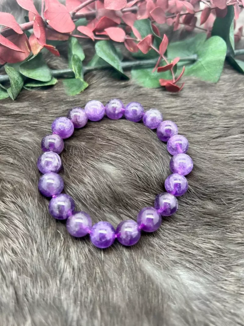 vibrant purple Amethyst Bracelet