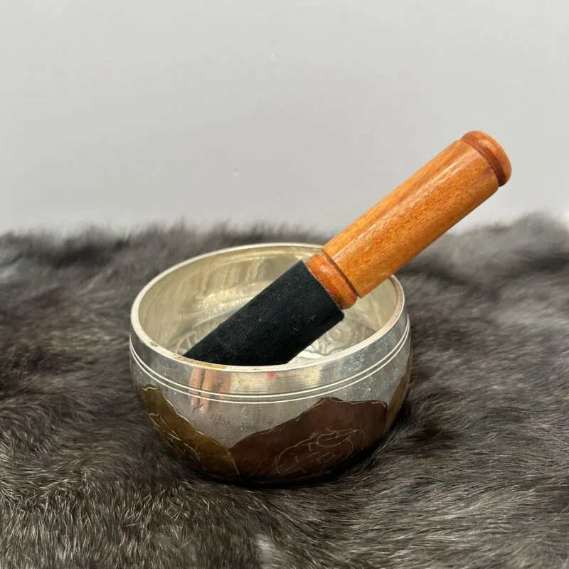 Singing Bowl – Engraved – Brass/Silver/Copper