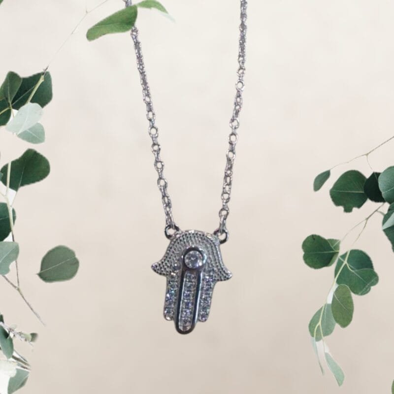 Evil Eye Necklace Hamsa