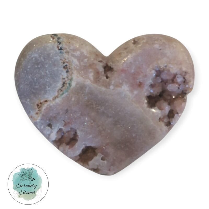 Pink Amethyst Heart