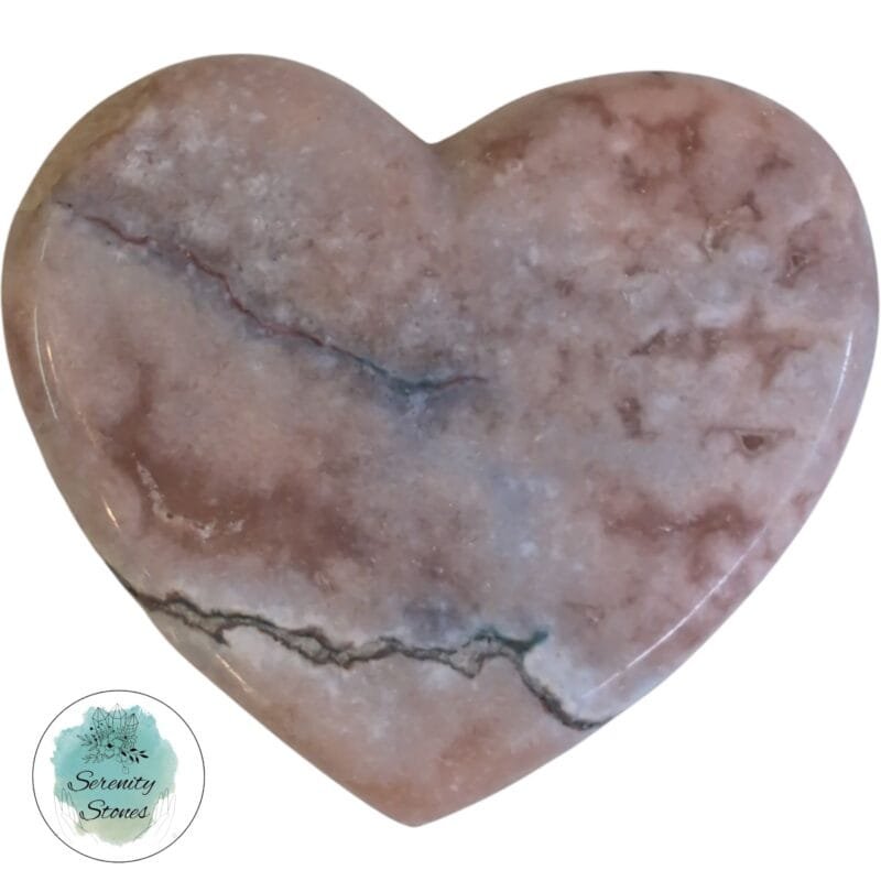 Pink Amethyst Heart