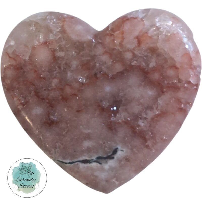 Pink Amethyst Heart