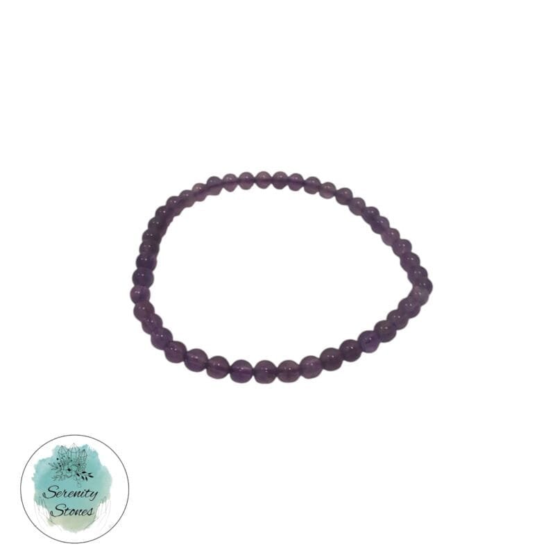 Amethyst Bracelet 4mm