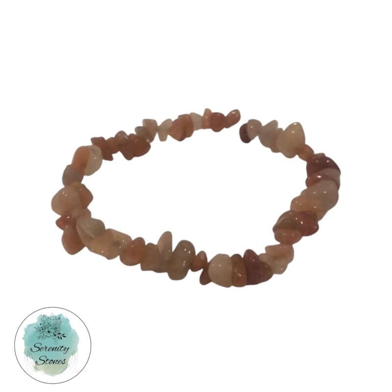 Red Aventurine Bracelet (Chips)