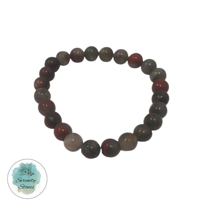 Bloodstone Bracelet 10mm