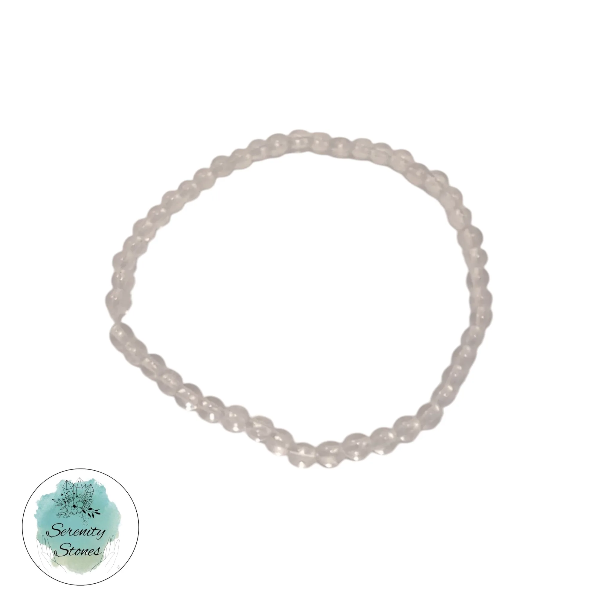 Clear Quartz Bracelet 4mm