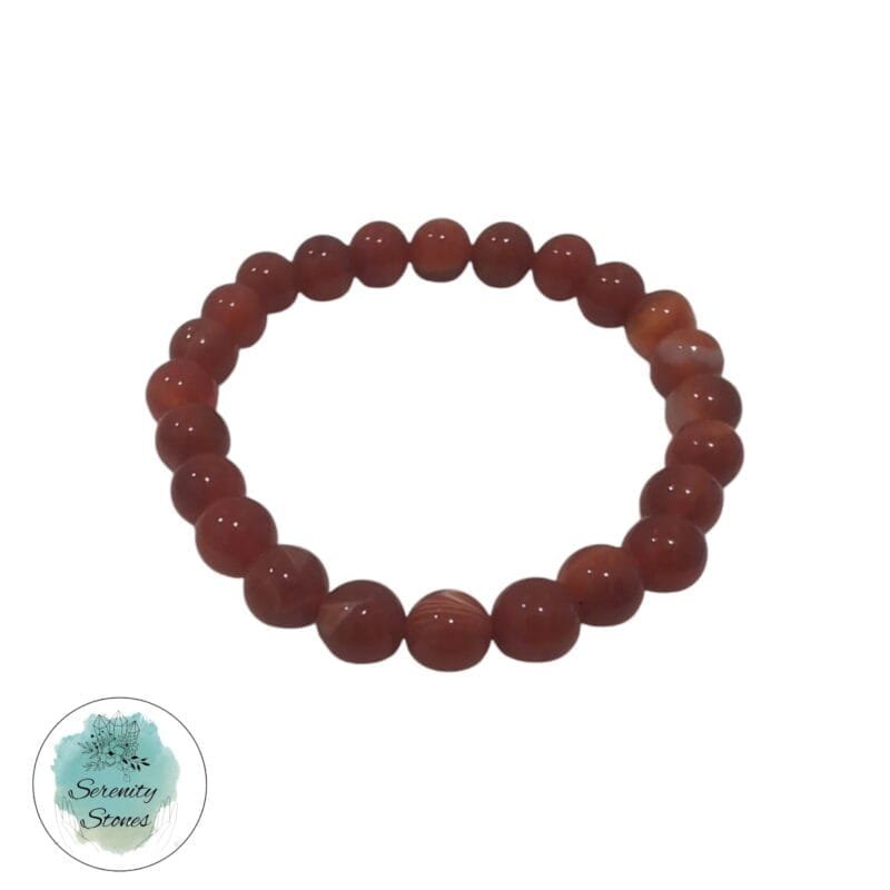 Carnelian Bracelet 8mm
