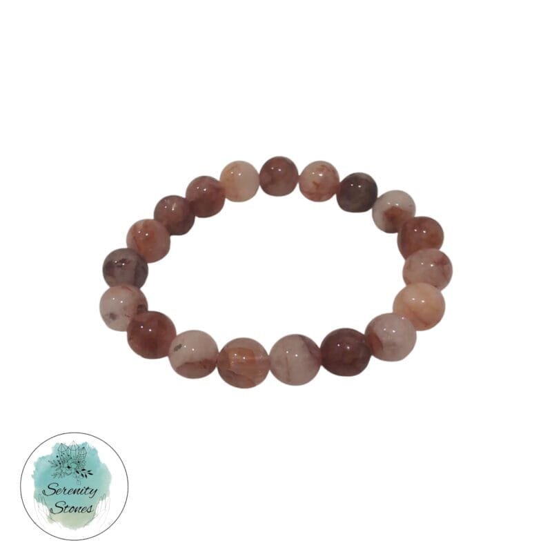 Fire Quartz Bracelet 10mm