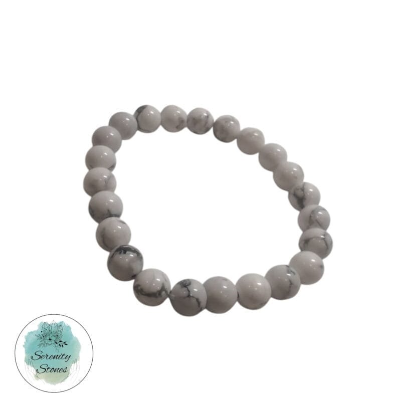 Howlite Bracelet 8mm