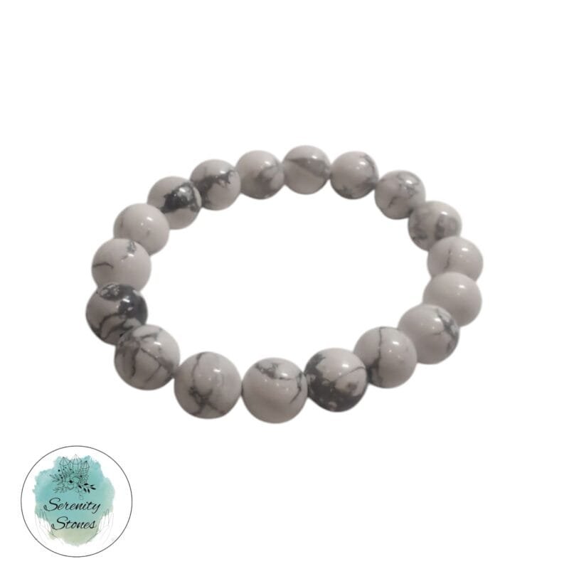 Howlite Bracelet 10mm