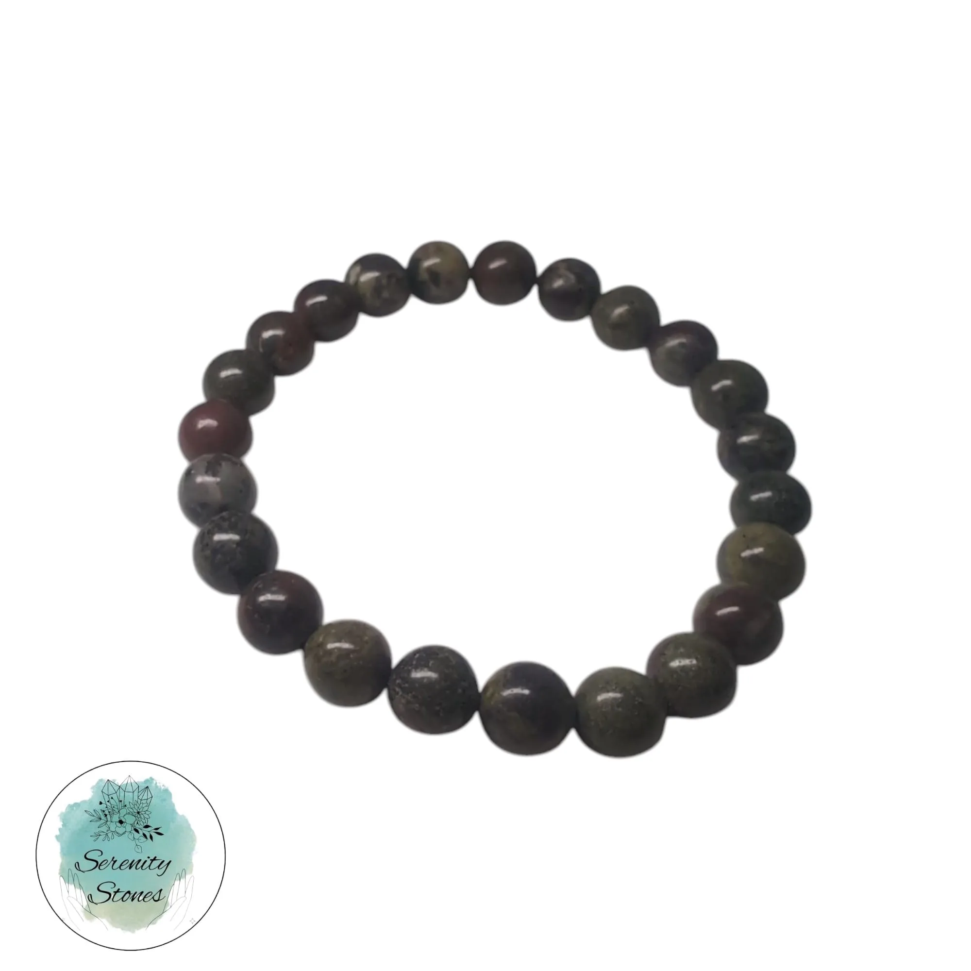 Dragon's Blood Jasper Bracelet 8mm