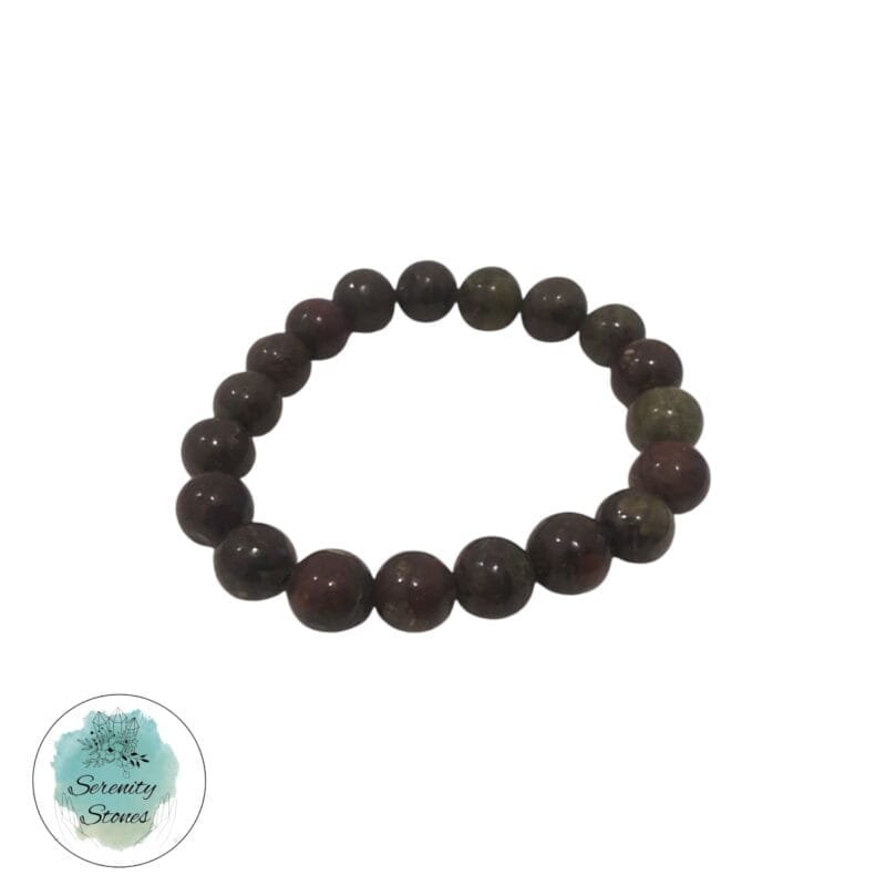 Dragon's Blood Jasper Bracelet 10mm