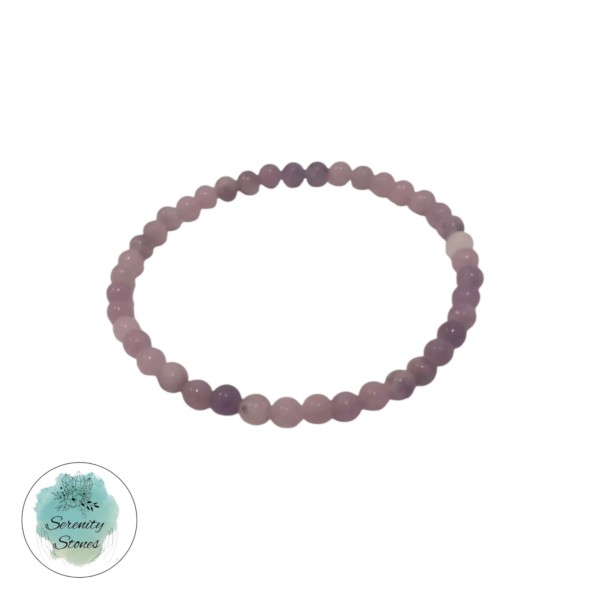 Lepidolite Bracelet 4mm