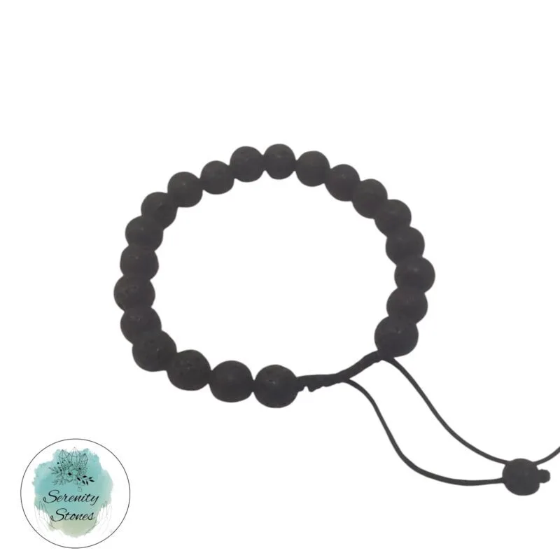 Lava Stone Bracelet 8mm