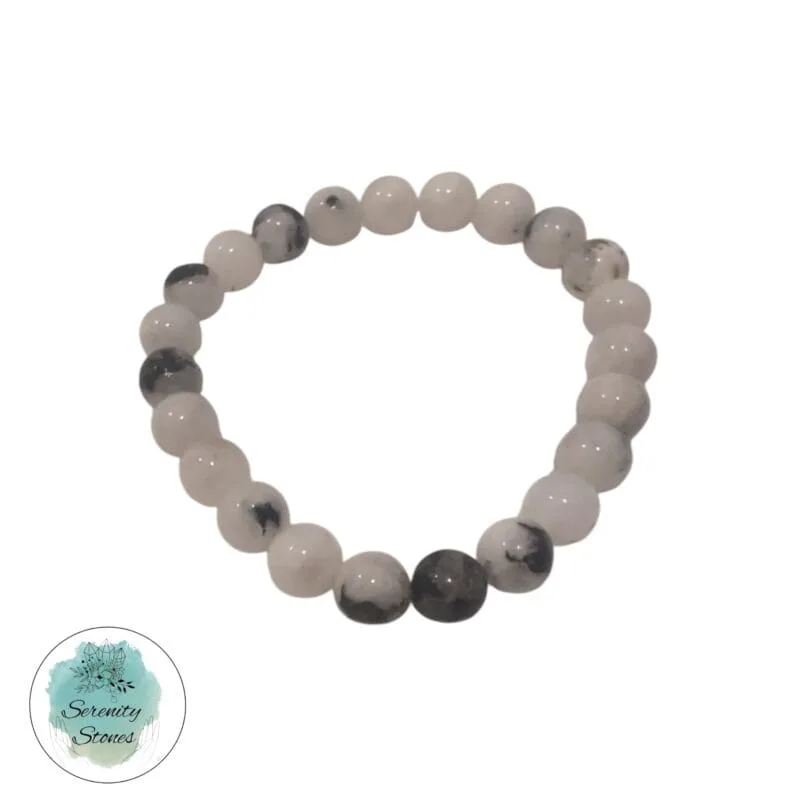 Rainbow Moonstone Bracelet 8mm
