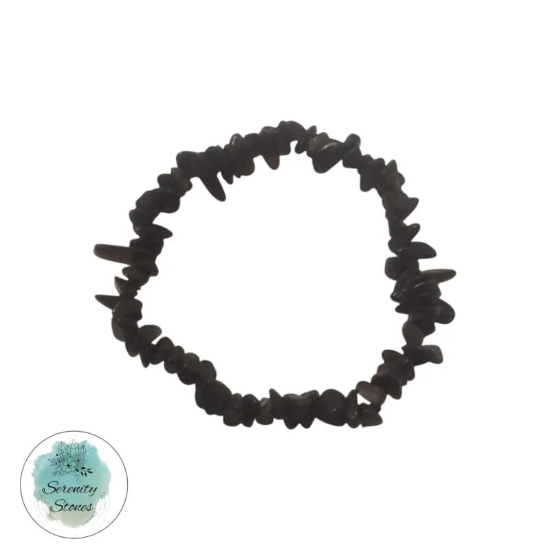 Golden Obsidian Bracelet (Chips)