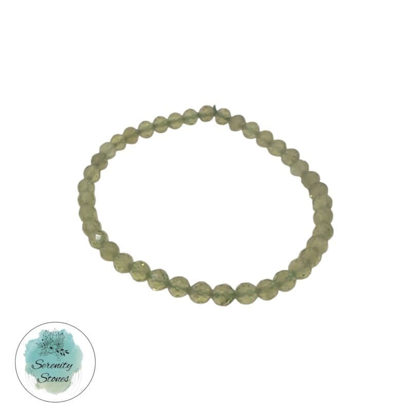 Peridot Bracelet 3.4mm