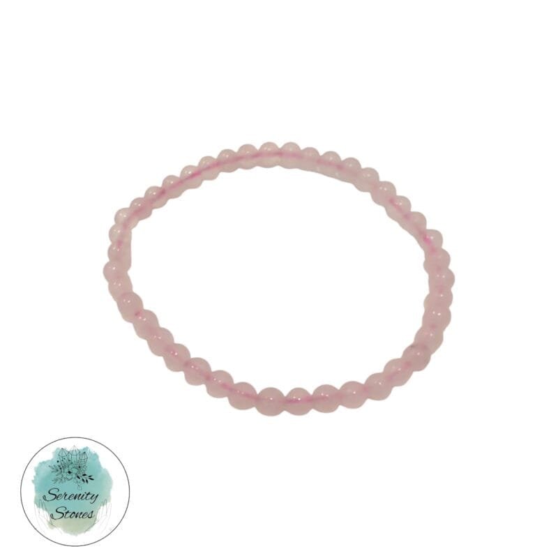 Rose Quartz Bracelet 4mm
