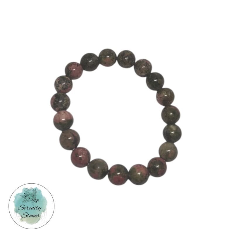 Unakite Bracelet 10mm