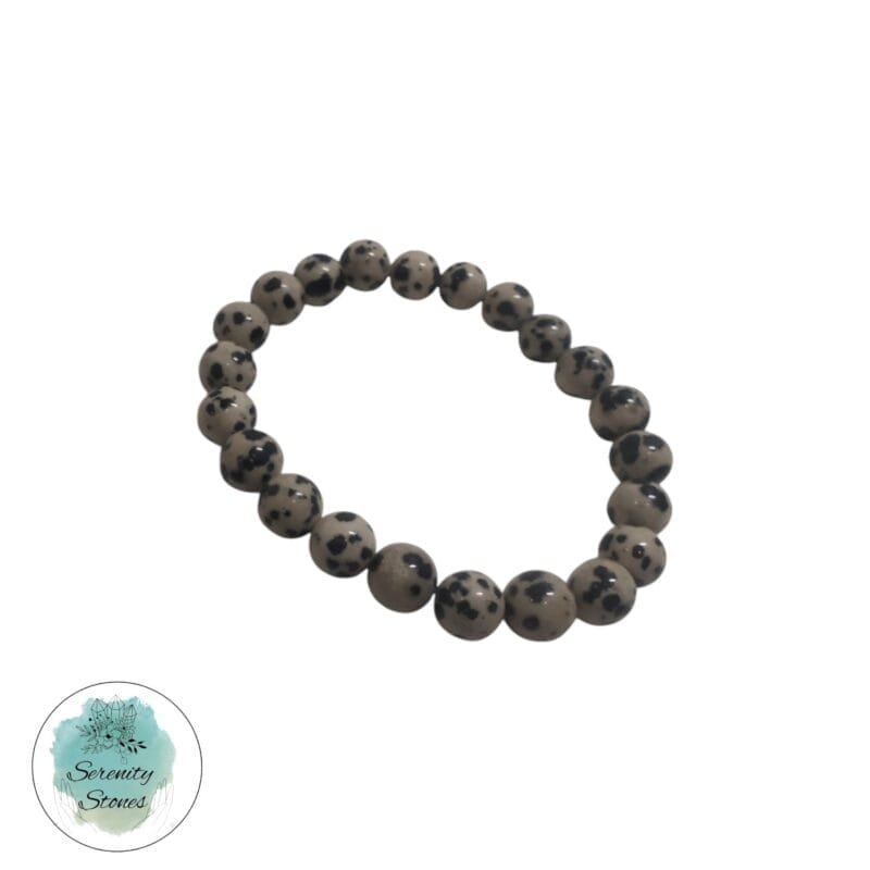 Dalmatian Jasper Bracelet 8mm