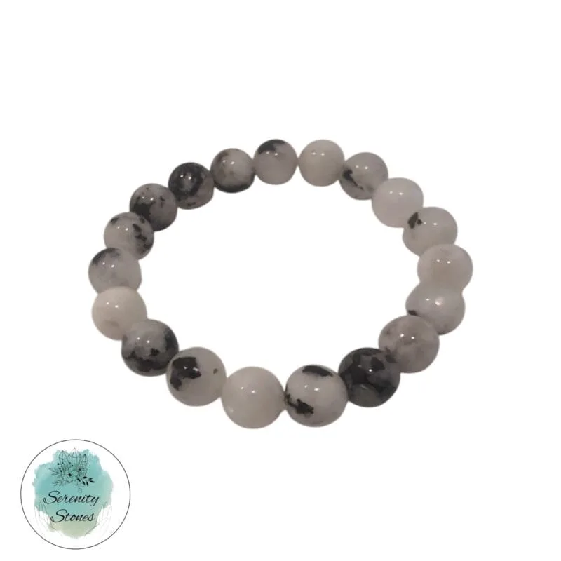 Rainbow Moonstone Bracelet 10mm