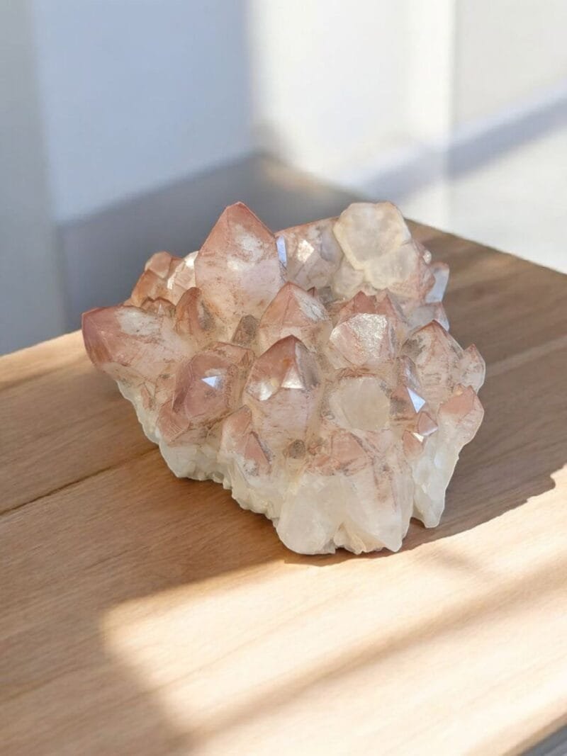 Rutile Quartz Cluster