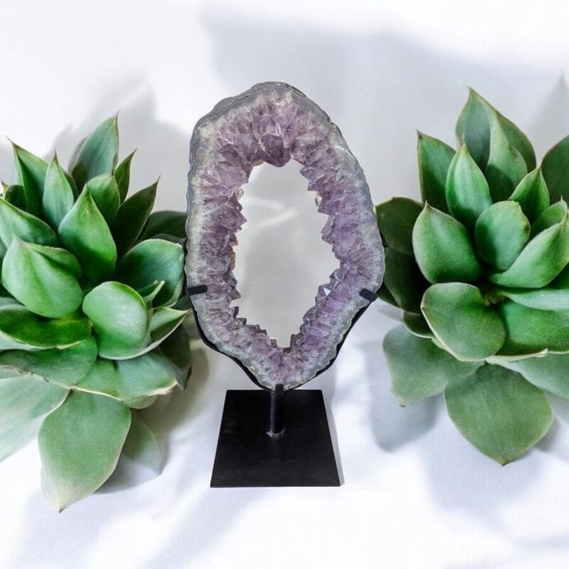 Amethyst Portal w/ Metal Stand #2