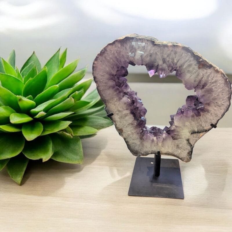 Amethyst Portal w/ Metal Stand #4