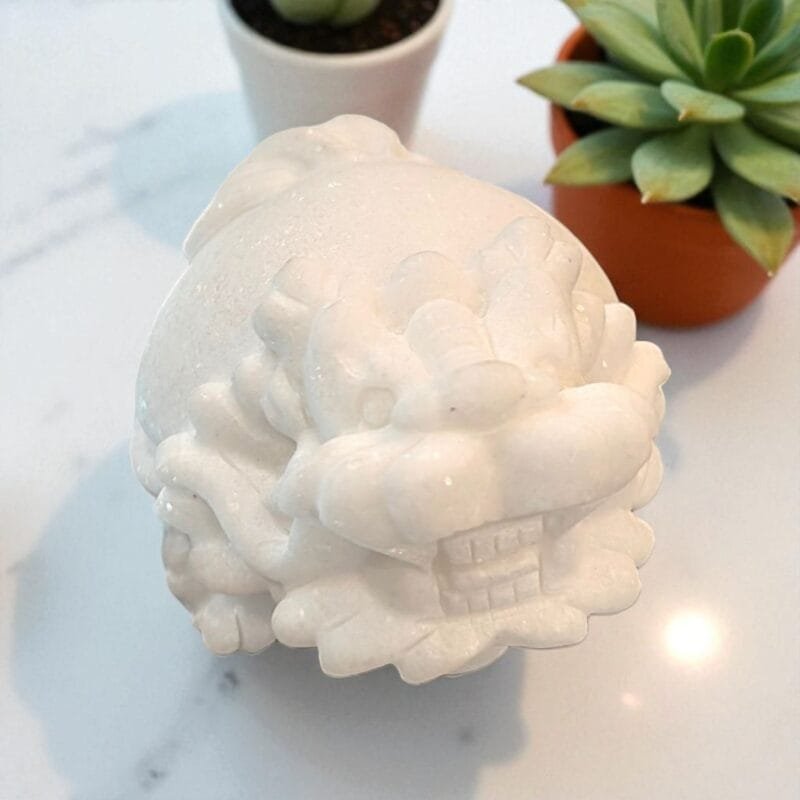 White Jade Money Dragon