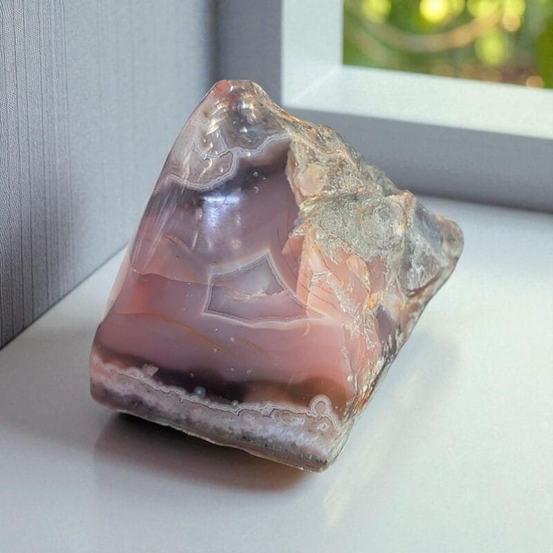 Sagenite Agate Chunk