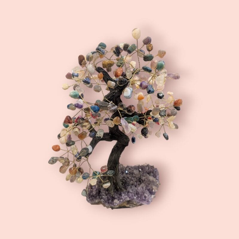 Chakra Tree on Amethyst Base (L)
