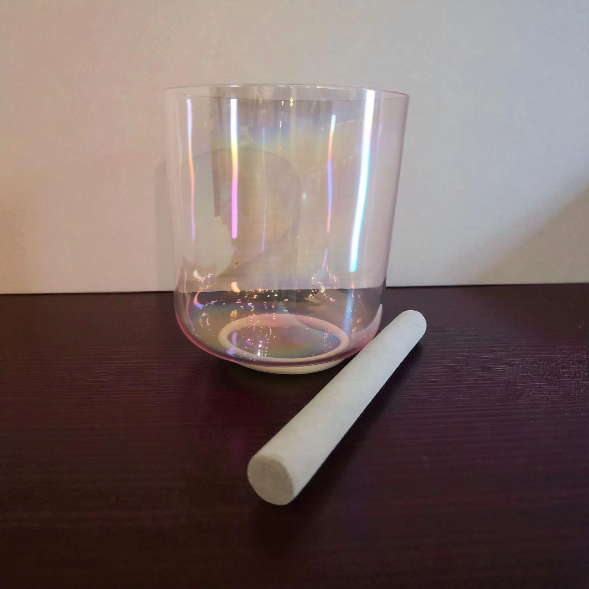 Alchemy Aurora Cosmic Crystal 5.5in B Octave 440Hz Singing Bowl