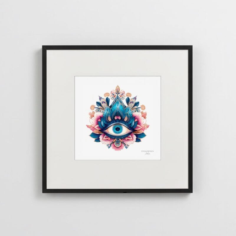 Evil Eye Art by EVOQ Design Atelier