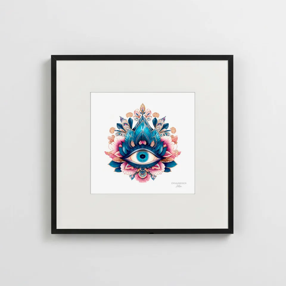 Evil Eye Art by EVOQ Design Atelier