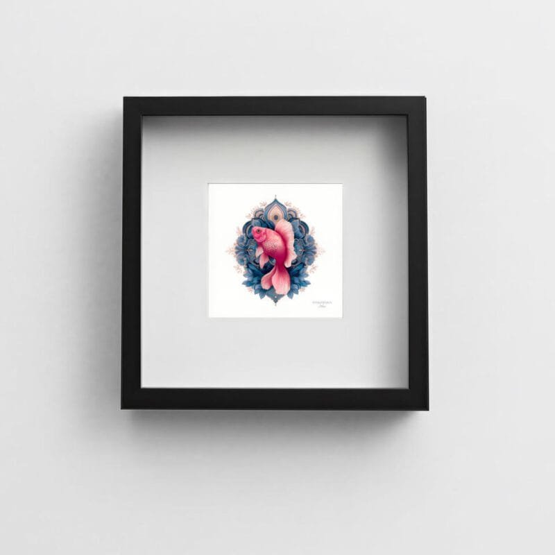 Koi Fish Art by EVOQ Design Atelier