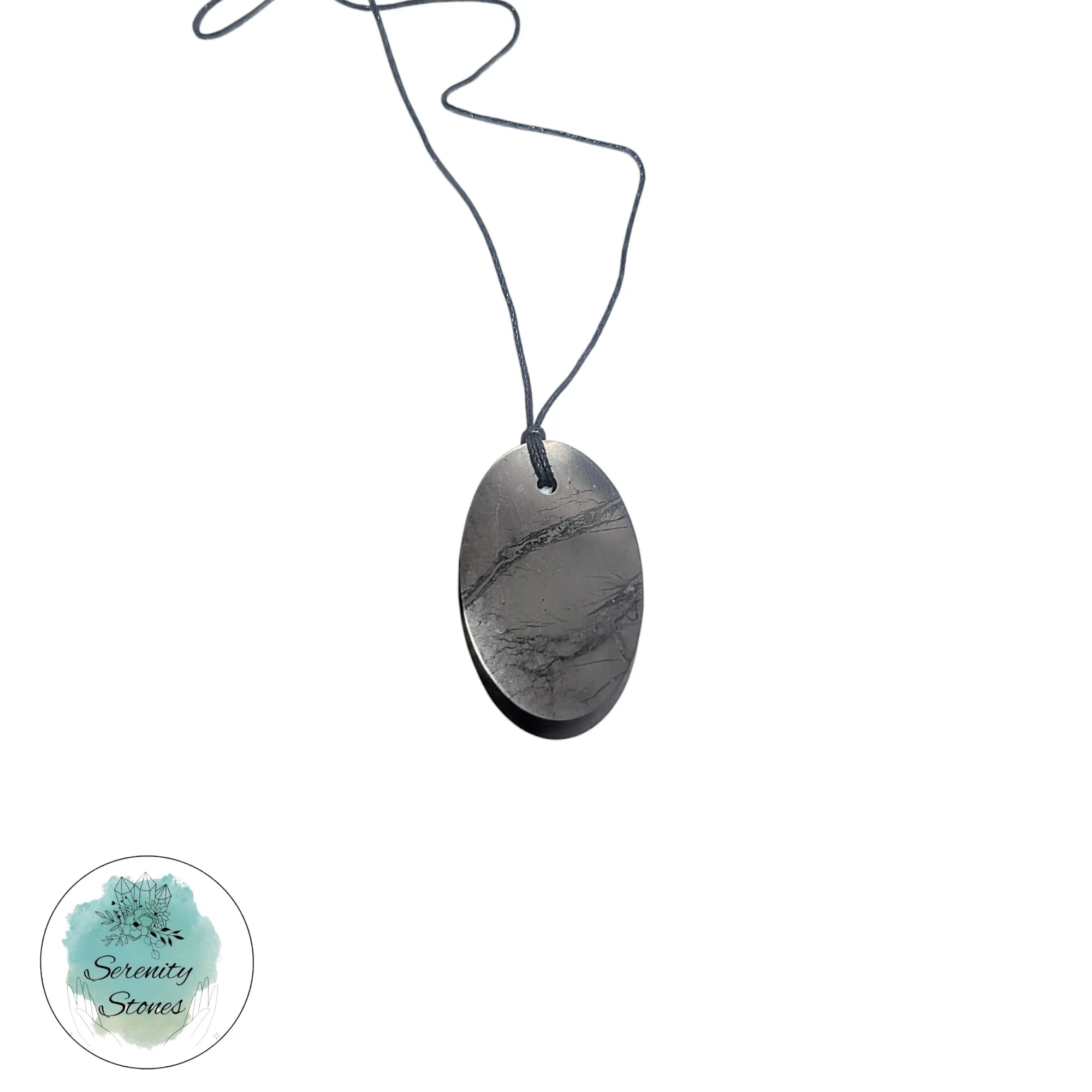 Shungite Necklace (Oval)