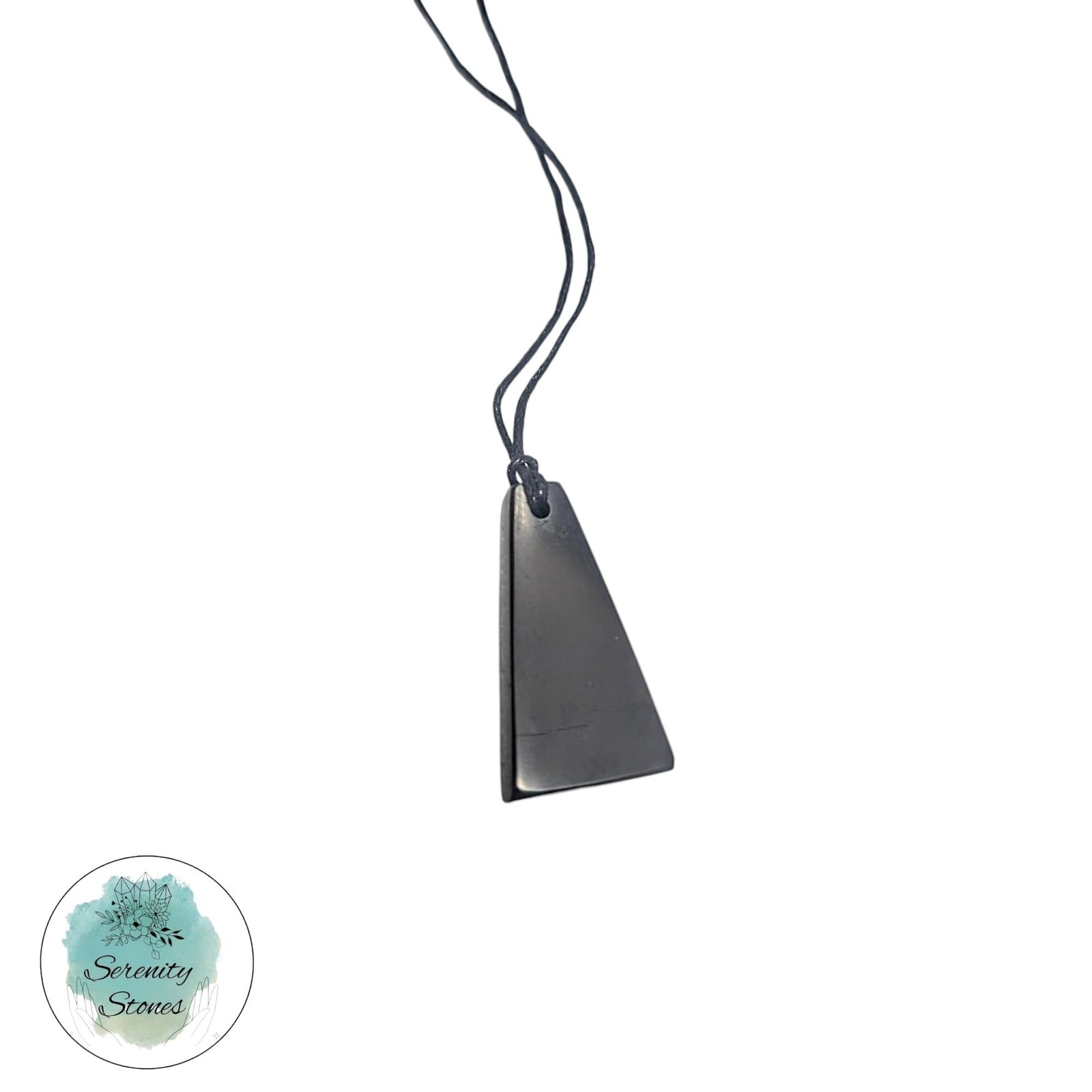 Shungite Necklace (Triangle)