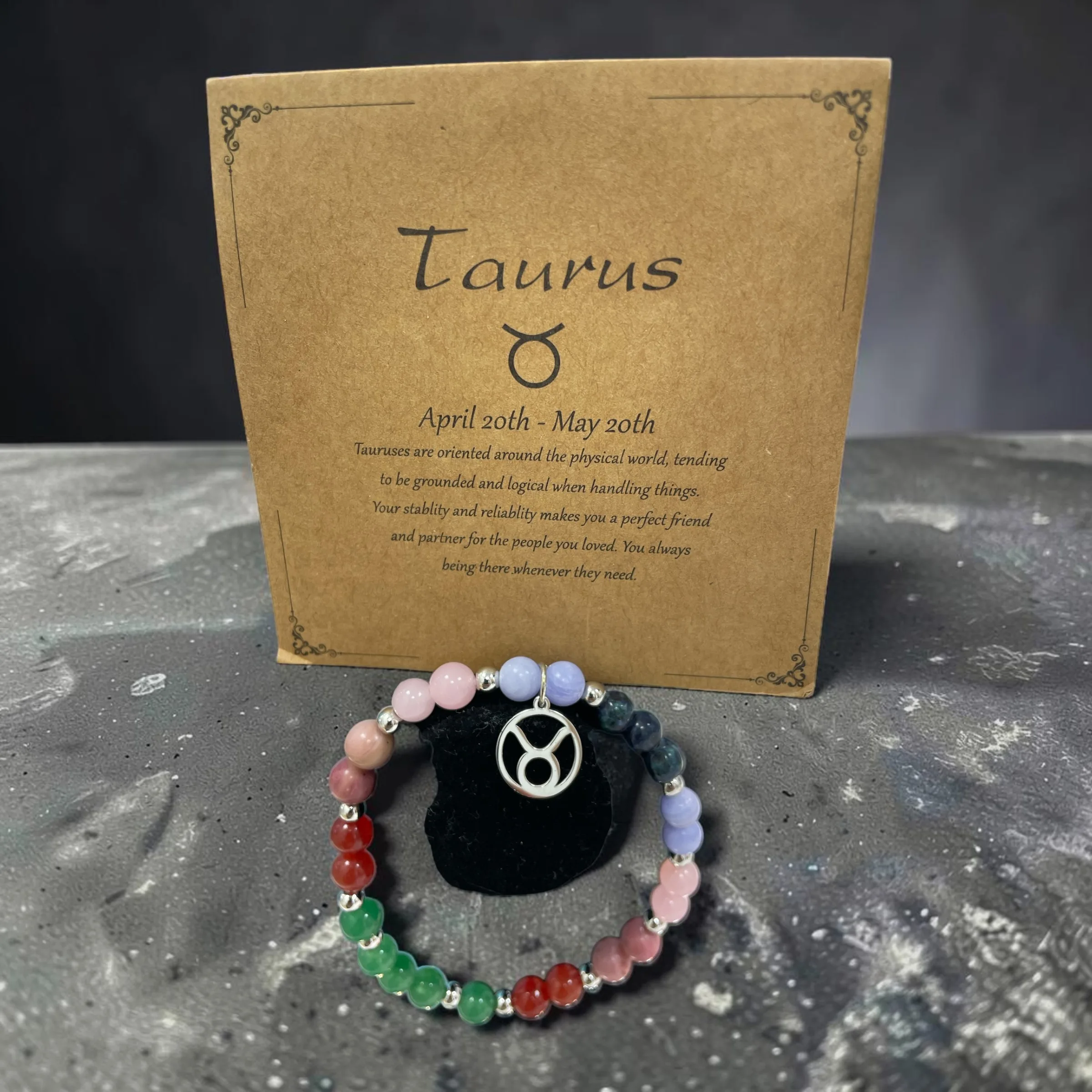 Taurus Zodiac Sign Bracelet