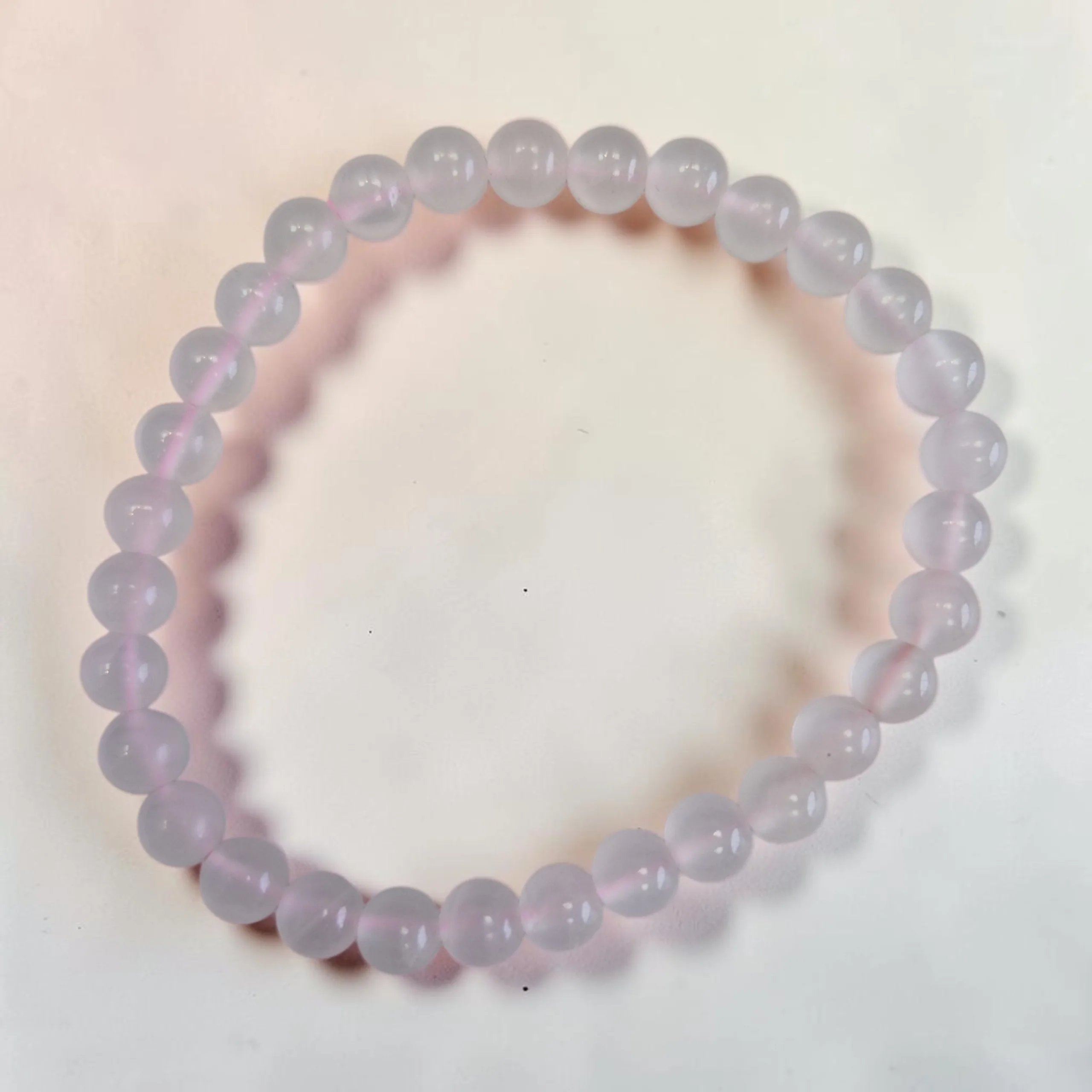 Rose Quartz Bracelet 6mm